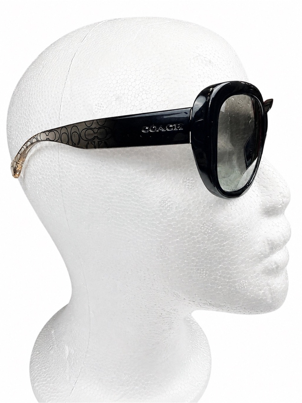 Vintage Coach Bernice Prescription Sunglasses Black Gradient Frames 5 HC8095